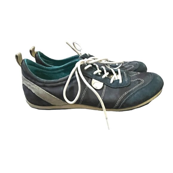 Geox Respira D3209A Leather Athletic Running Flat Sneakers Sz 37 EU (6.5 US) Wom - Picture 12 of 12